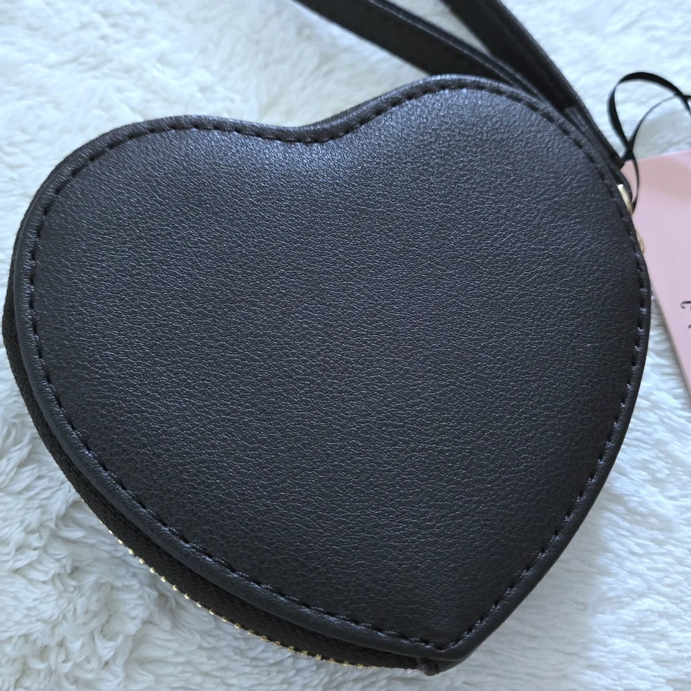 Juicy🍊 Couture Dusty Violet💜 Royal👑 Couture Heart🩷 Zip Around Coin Purse - Picture 13 of 16